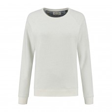 Dames Blue Fleece Sweater - Snow