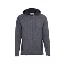 Heren Hooded Cardigan - Blue/Navy