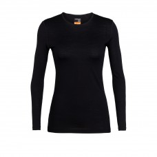 Dames 200 Oasis LS Crewe - Black