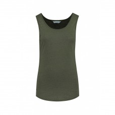 Dames Pure Tank - Deep Green