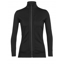 Dames Quantum III LS Zip - Black