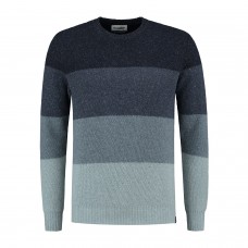 Heren Blue Autumn Sweater - Blue