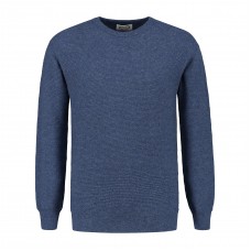 Heren Weekend Sweater - Sea Blue