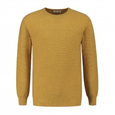 Heren Weekend Sweater - Kurkuma