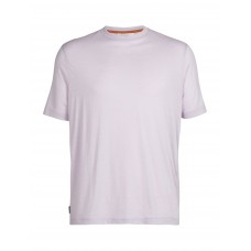 Heren Merino T-Shirt - Liliac / Maat M