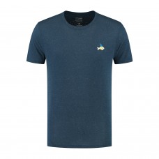 Heren Denimcel Fishshark Tshirt - Dress Blue