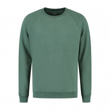 Heren Blue Fleece Sweater - Cilantro