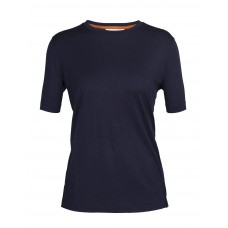 Dames Merino T-Shirt - Midnight Navy / Maat S