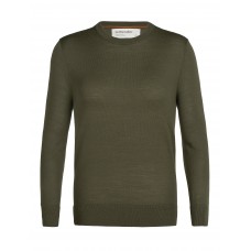 Dames Wilcox LS Sweater - Loden / Maat S