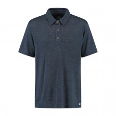 Heren Woolcel Polo - Mood Indigo