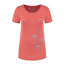 Dames Denimcel Morning Glory Tshirt - Rust